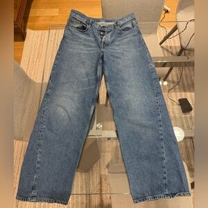 COS Facade Women's barrel leg jeans